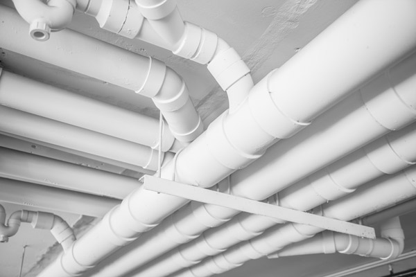 A and D Plumbing commercial service pvc piping